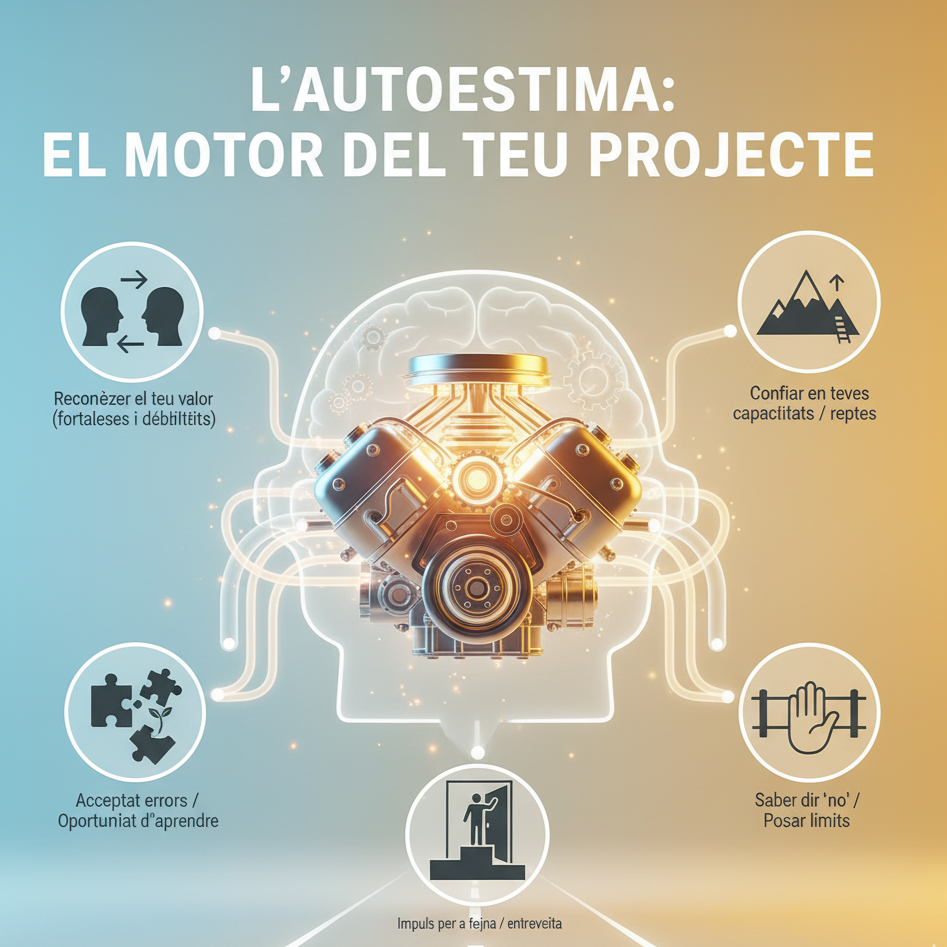 L’autoestima: El motor del teu projecte